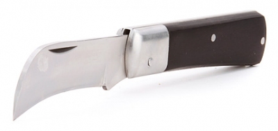 Нож монтерский складной с прямым лезвием